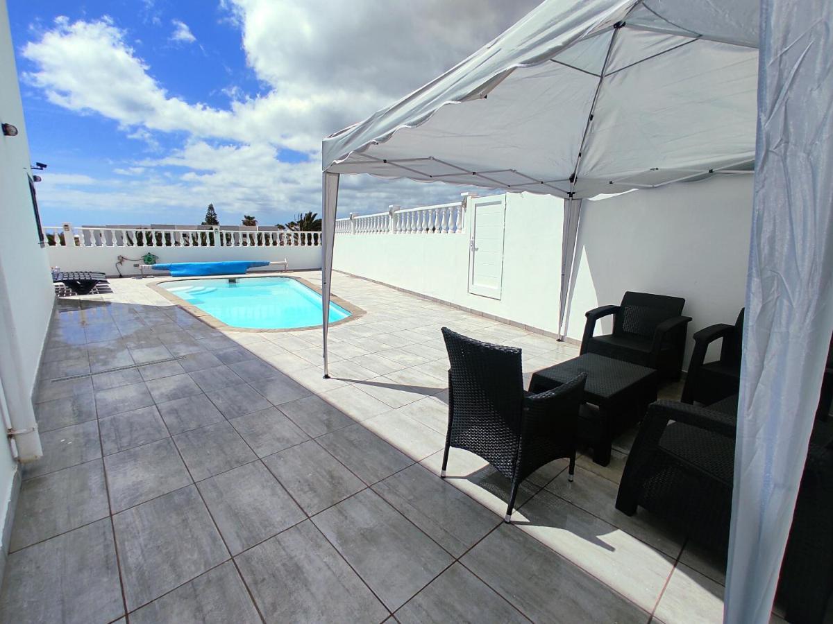 Love Gara, Duplex Pareado Piscina Privada Y Climatizada By Flamingo House Costa Teguise Kültér fotó