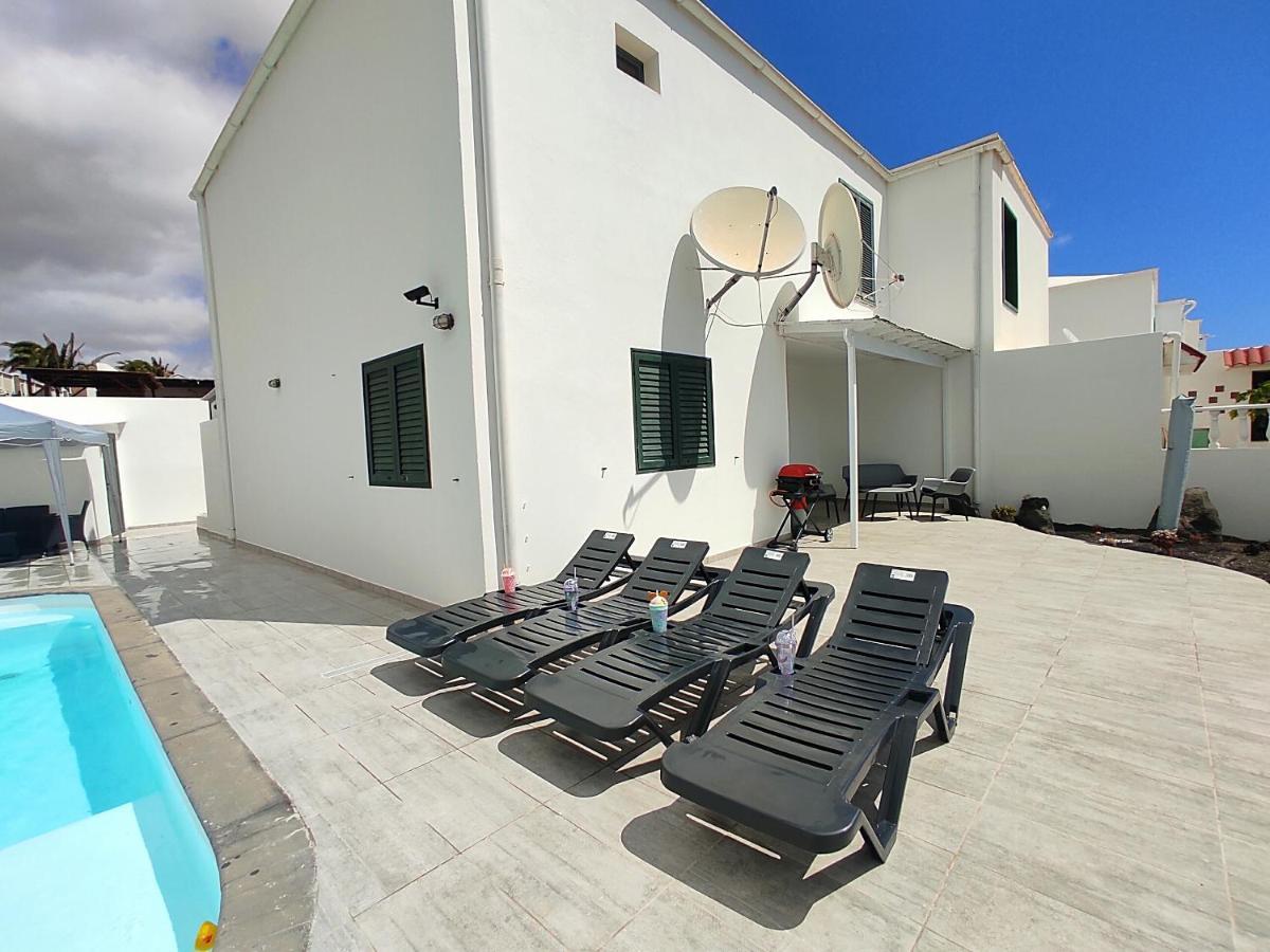 Love Gara, Duplex Pareado Piscina Privada Y Climatizada By Flamingo House Costa Teguise Kültér fotó